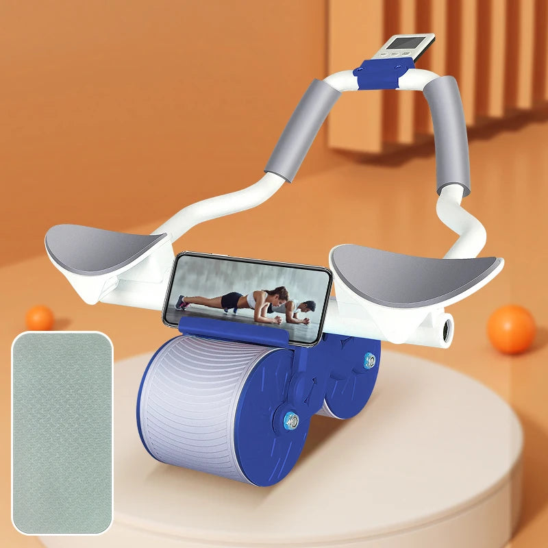 Elbow Support Automatic Rebound Abdominal Wheel Core Muscle Ab Trainer