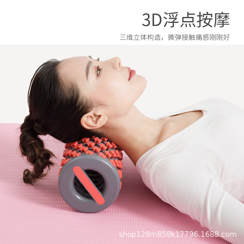 Second Generation Telescopic Foam Roller Muscle Relaxation Equipment Massage Fitness Roller Yoga Column Mace Slim Calf Artifact