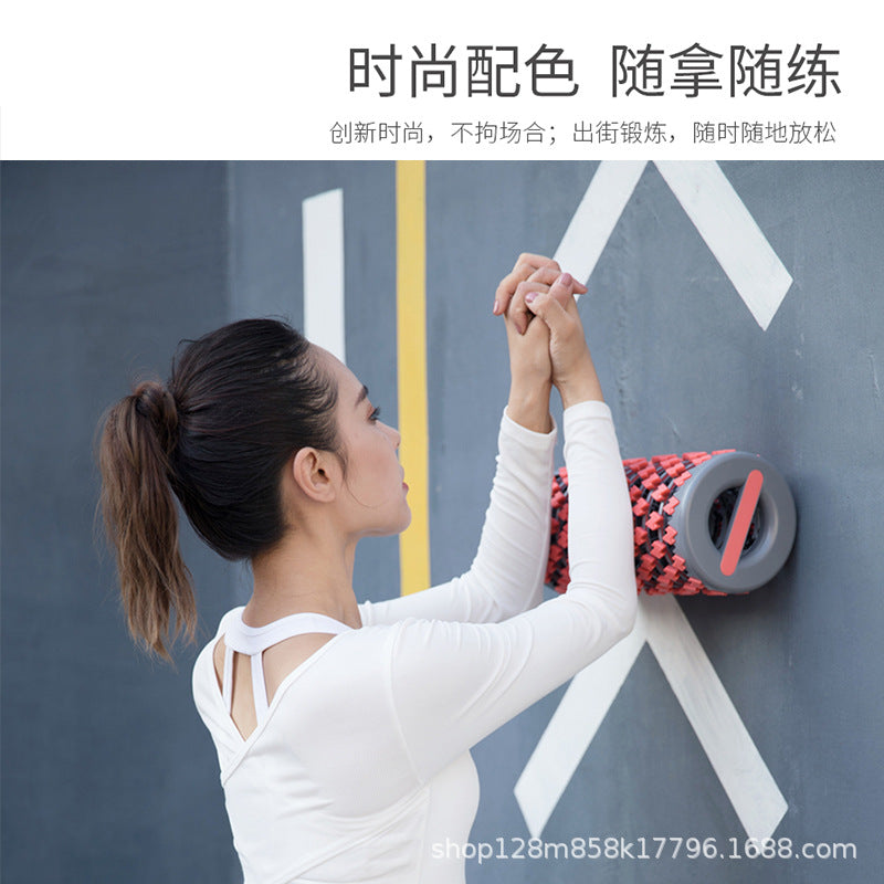 Second Generation Telescopic Foam Roller Muscle Relaxation Equipment Massage Fitness Roller Yoga Column Mace Slim Calf Artifact