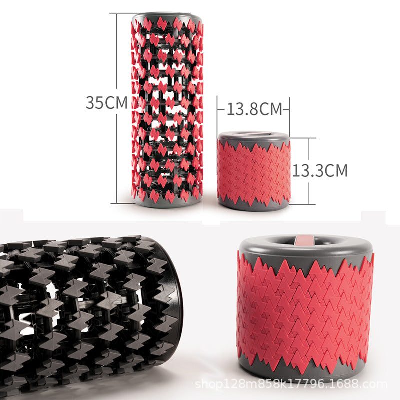 Second Generation Telescopic Foam Roller Muscle Relaxation Equipment Massage Fitness Roller Yoga Column Mace Slim Calf Artifact