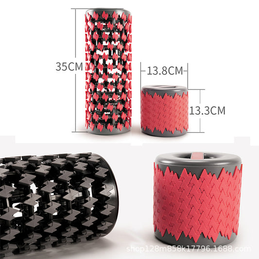 Second Generation Telescopic Foam Roller Muscle Relaxation Equipment Massage Fitness Roller Yoga Column Mace Slim Calf Artifact