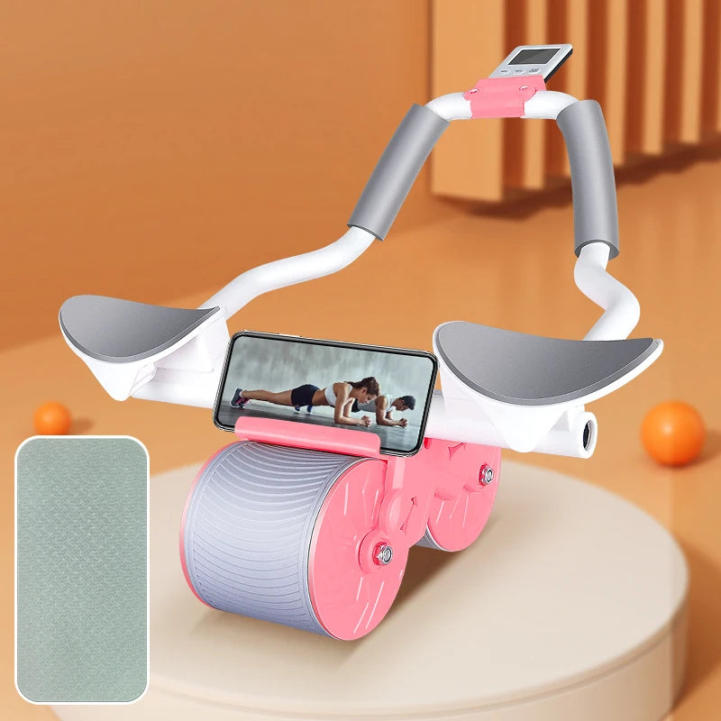 Elbow Support Automatic Rebound Abdominal Wheel Core Muscle Ab Trainer