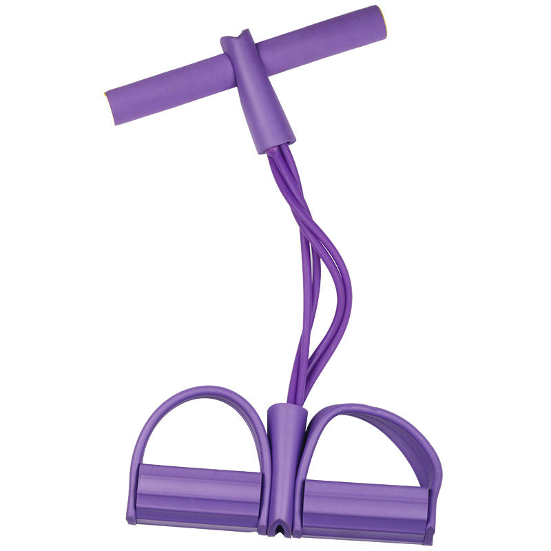 New Four-tube Pedal Puller Sit-ups Auxiliary Abdominal Device Household